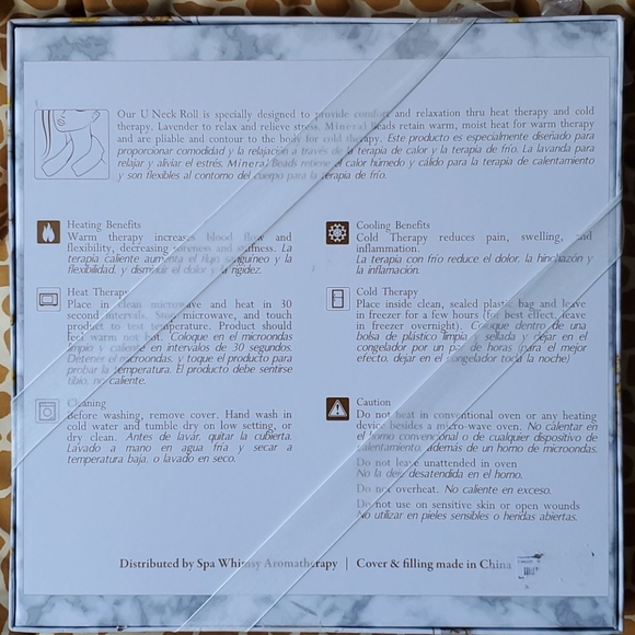 BRAND NEW!!! U-Neck Roll Lavendar Aromatherapy - Picture 2 of 4